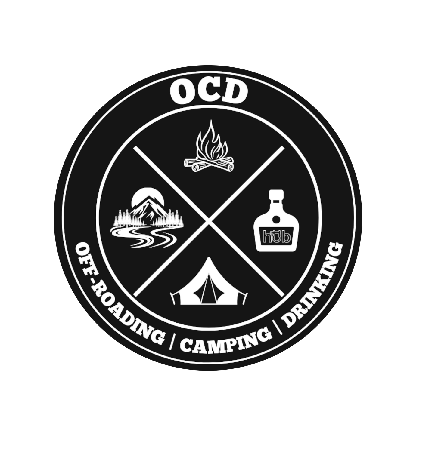 OCD Sticker