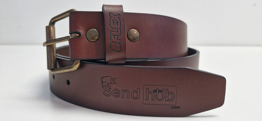 Full Send Leather Belt